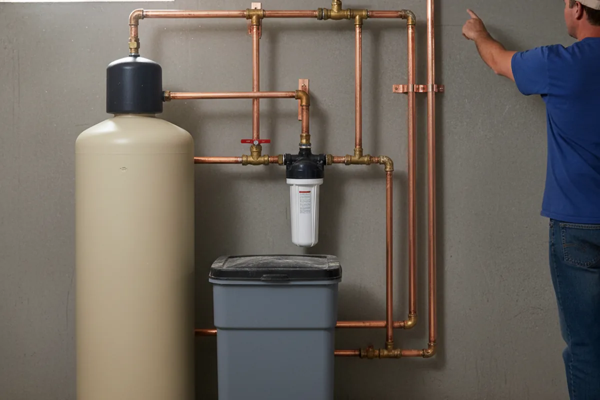 Whole-house water treatment system installed in Misenheimer